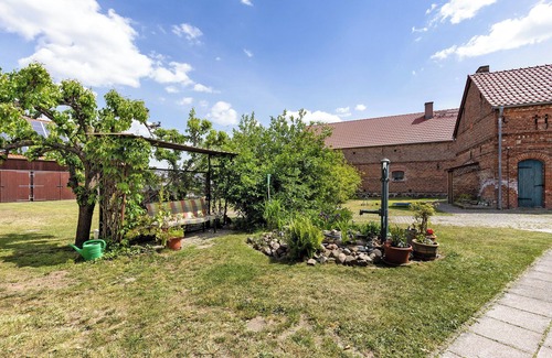 Friedland Maison | Maison de vacances 'Sonnenhof Reudnitz' avec terrasse partagée, jardin partagé et Wi-Fi