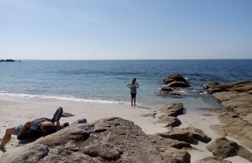 Beg-Meil Appartement | T2 à 20m de la plage à Beg Meil proche Fouesnant