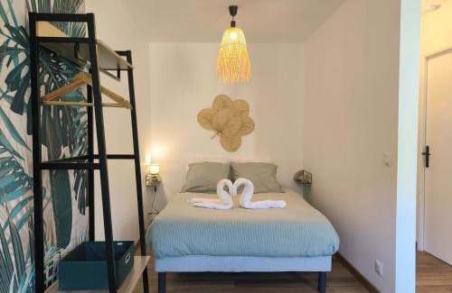 Sault-Brenaz Appartement | T1 accès direct via rhôna - clim -local vélo - Cnpe