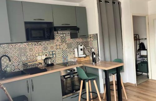 Colomiers Appartement | T1 cosy tout équipé, proche Airbus aéroport