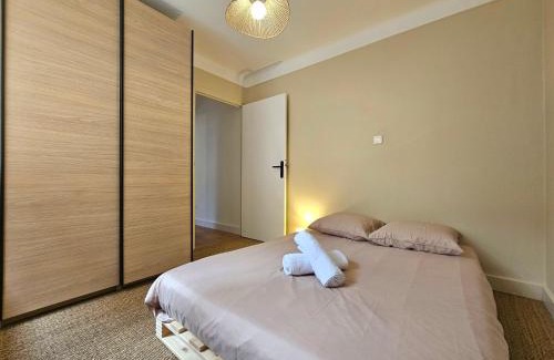 Saint-Hippolyte Appartement | T2 au calme, proche mer, idéal couple ou télétravail