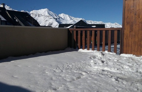 Germ Appartement | Appartement T2 avec terrasse et accès Spassio, proche des pistes, 6 pers, animaux acceptés