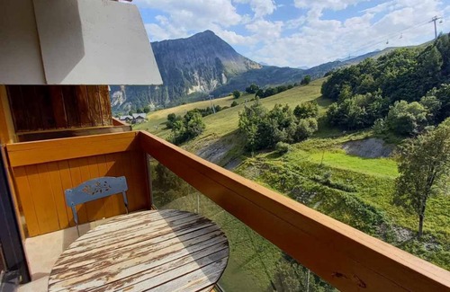 Le Corbier Appartement | T2 vue piste Résidence Vostok Zodiaque