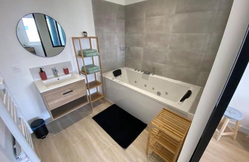 Saint-Florentin Appartement | T2 spacieux avec baignoire Balnéo en RdC sur cour