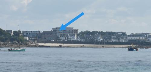 Roscoff Appartement | T2, vue mer panoramique, 2 min à pied de la plage