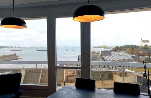 Roscoff Appartement | T2, vue mer panoramique, 2 min à pied de la plage