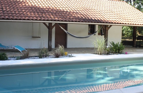 Augreilh Maison | T2 au sein d'un hectare piscine, balcon et jeux ext / base de loisirs, voie vélo