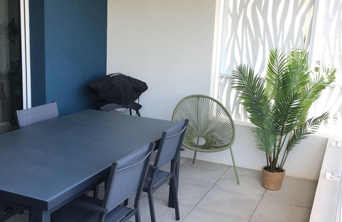 Canet-en-Roussillon Appartement | T3, 70 m2 classified 3*, large equipped terrace, CLIM, closed garage on ground floor
