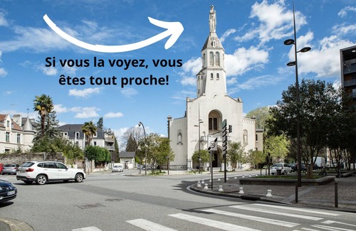 Dufau-Tourasse Appartement | T3 Atypical, Parking, Balcon Pau Centre. Cozy atmosphere. Near Parks