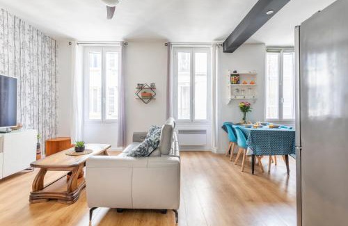 Thiers Appartement | T3 cosy à Marseille, proche Vieux-Port et Gare
