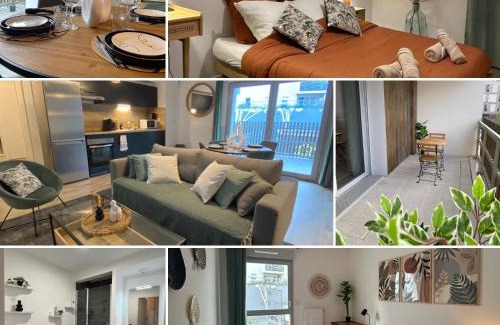 Les Hauts de Saint-Aubin Appartement | T3 Moderne - Proche tram - Parking privé