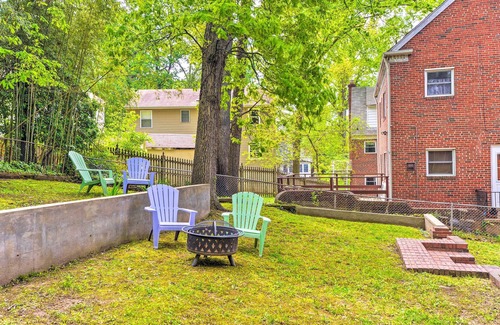 Takoma Park Appartement | Takoma Park Apt w/ Wood Fire Pit < 8 Mi to DC