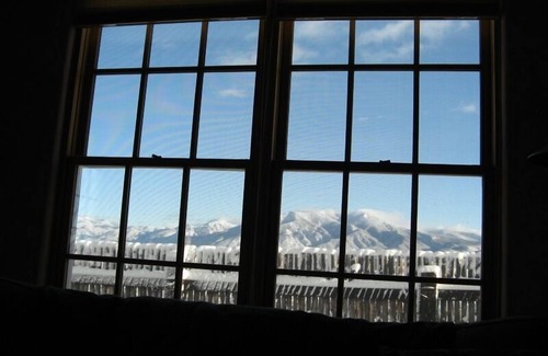 Taos Maison | Vue sur la montagne Taos au nord, vue panoramique sur le coucher du soleil