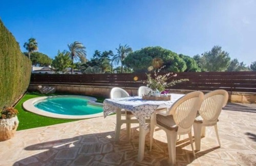 Colonia Sant Jordi Maison | Maison de vacances de bon goût avec piscine au milieu de la rue Colonia Jordi près d'Es Trenc