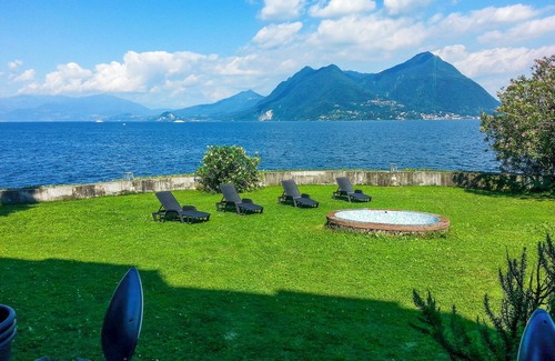 Verbania Appartement | Appartement de 3 pièces meublé avec goût dans une villa bien entretenue avec accès privé au lac