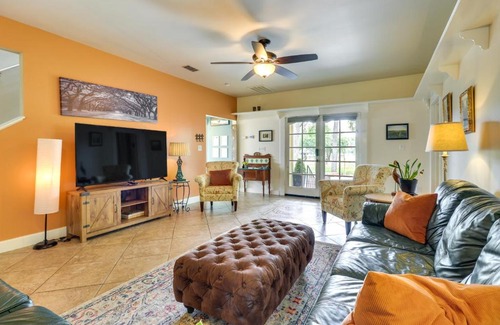 Taylor Maison | Taylor Vacation Rental with Patio and Creek Access!