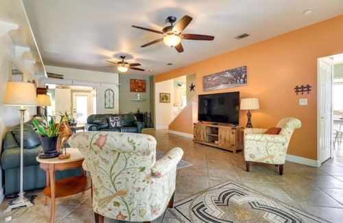 Taylor Maison | Taylor Vacation Rental with Patio and Creek Access!