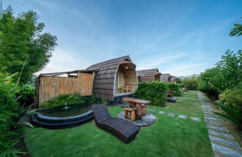 Toya Bungkah Cabine | Tegal Bamboo Cottages & Private Hot Spring