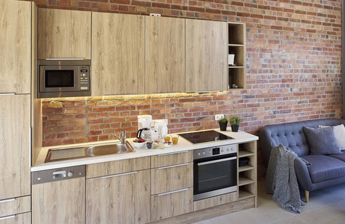 Gorzig Appartement | Tenne mit 36 m² für 2+1 Kleinere Pers., 1 Doppelzimmer mit Hochbett 180x80 cm