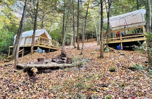 Jim Thorpe Location De VR | Tentrr Signature Site - Bear Creek Falls Getaway - Coleman Outfitted Site