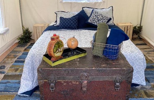 Hixson Autre | Tentrr Signature Site - Peaceful Hollow Farm Glamping