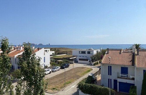 Mas Pinell Appartement | TER 31C - Rénové, vue sur la mer, clima et avec piscine