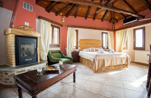 Agios Vlassios Hôtel | TERPOU StoneHouse and Suites Deluxe Family Suite