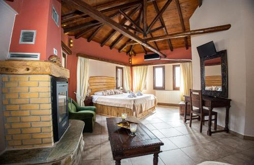 Agios Vlassios Hôtel | TERPOU StoneHouse and Suites Deluxe Family Suite