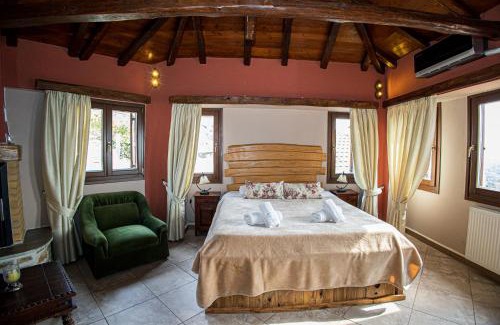 Agios Vlassios Hôtel | TERPOU StoneHouse and Suites Deluxe Family Suite