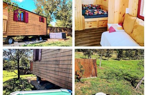 Villeneuve-sur-Lot Autre | Terra Bulle Hébergement - Roulotte climatisée avec SPA privatif