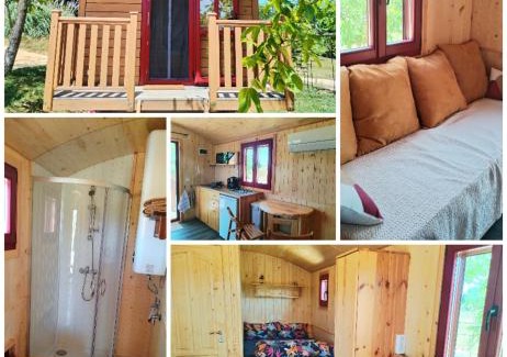 Villeneuve-sur-Lot Autre | Terra Bulle Hébergement - Roulotte climatisée avec SPA privatif