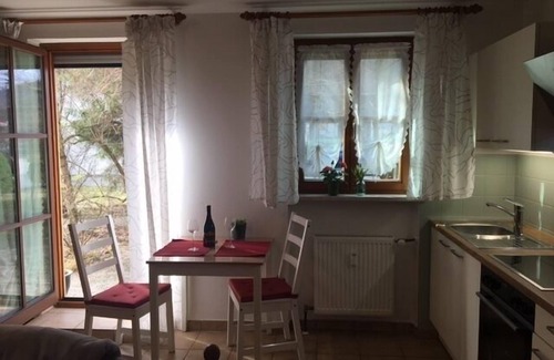 Pidingerau Appartement | Terrace apartment 29 sqm, first floor, bed-sitting room, for 1-2 persons