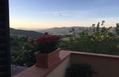 Panzano in Chianti Appartement | Terrazza a Campana