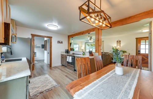 Ashton Maison | Teton Valley Getaway Fenced Yard, Grill