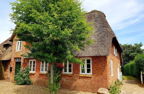 Rosenkranz Maison | Maison au toit de chaume sur le lac pouvant accueillir jusqu'à 8 personnes avec 4 chambres, cheminée, sauna, billard, ciel