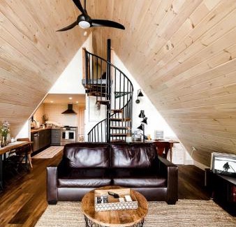 Hobart Maison | The A-Frame at Harvest Moon Acres