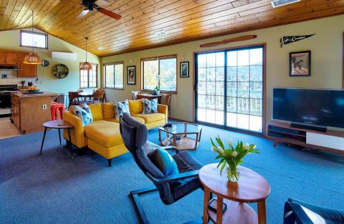 Crestline Maison | The Atomic Squirrel Lodge Lake Gregory Getaway!