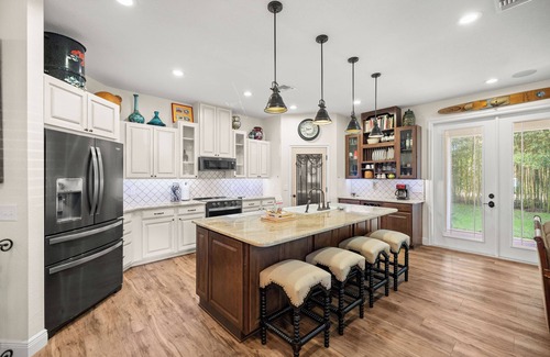 Candler Maison | The "Augustine". A newer home curated with BOLD eclectic Spaniard antiquity.....