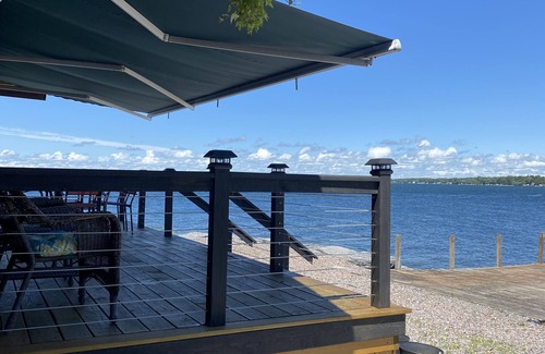 Dexter Maison | The Bayview, a lakehouse with 270 degree view of Guffin Bay and Adams Cove.