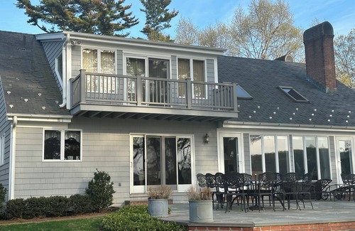 Head of the Harbor Maison | The Bella Vista St James! Waterfront house with a beach dock and so much more!