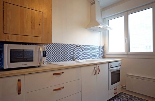 Chateaudun-Bannier Appartement | The Blue Scandinave - Gare Orléans 5min. - Wifi/Netflix/Self-checkin