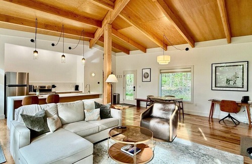 McArthur Cabine | The Briar House-brand new modern, luxurious, romantic cabin w/ hot tub & trails!