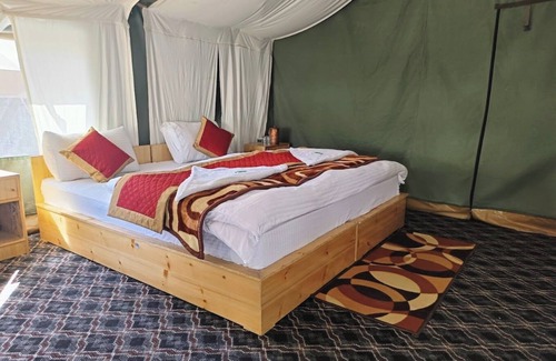 Hunder Cabine | The Brook Camp Hunder Nubra
