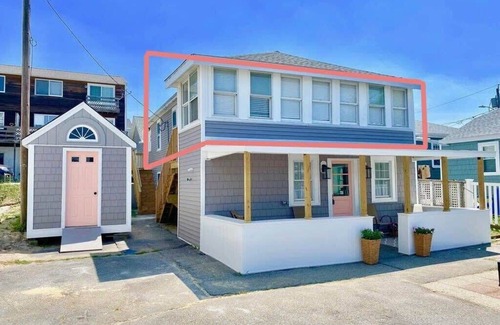 Salisbury Beach Appartement | The Cammie Cabana Pet Friendly Steps to Beach