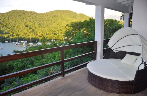 Marigot Bay Appartement | L'appartement de Cardiff, luxueux, intimité ultime, vue imprenable