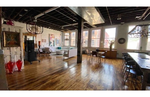 Allegheny-West Maison | "The Classico Room" Renovated Flashlight Factory