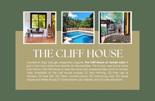 Rizal Station Balnéaire | The Cliff House at Yambo Lake