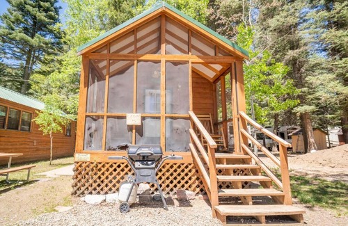 Bayfield Maison | The Colorado Spruce Cabin #15 at Blue Spruce RV Park & Cabins
