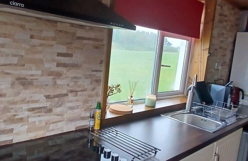 Saula Appartement | THE DEN, BELMULLET: Stables studio apartment. Mezzanine. Tranquil and Rural