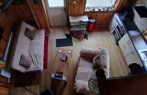 Saula Appartement | THE DEN, BELMULLET: Stables studio apartment. Mezzanine. Tranquil and Rural